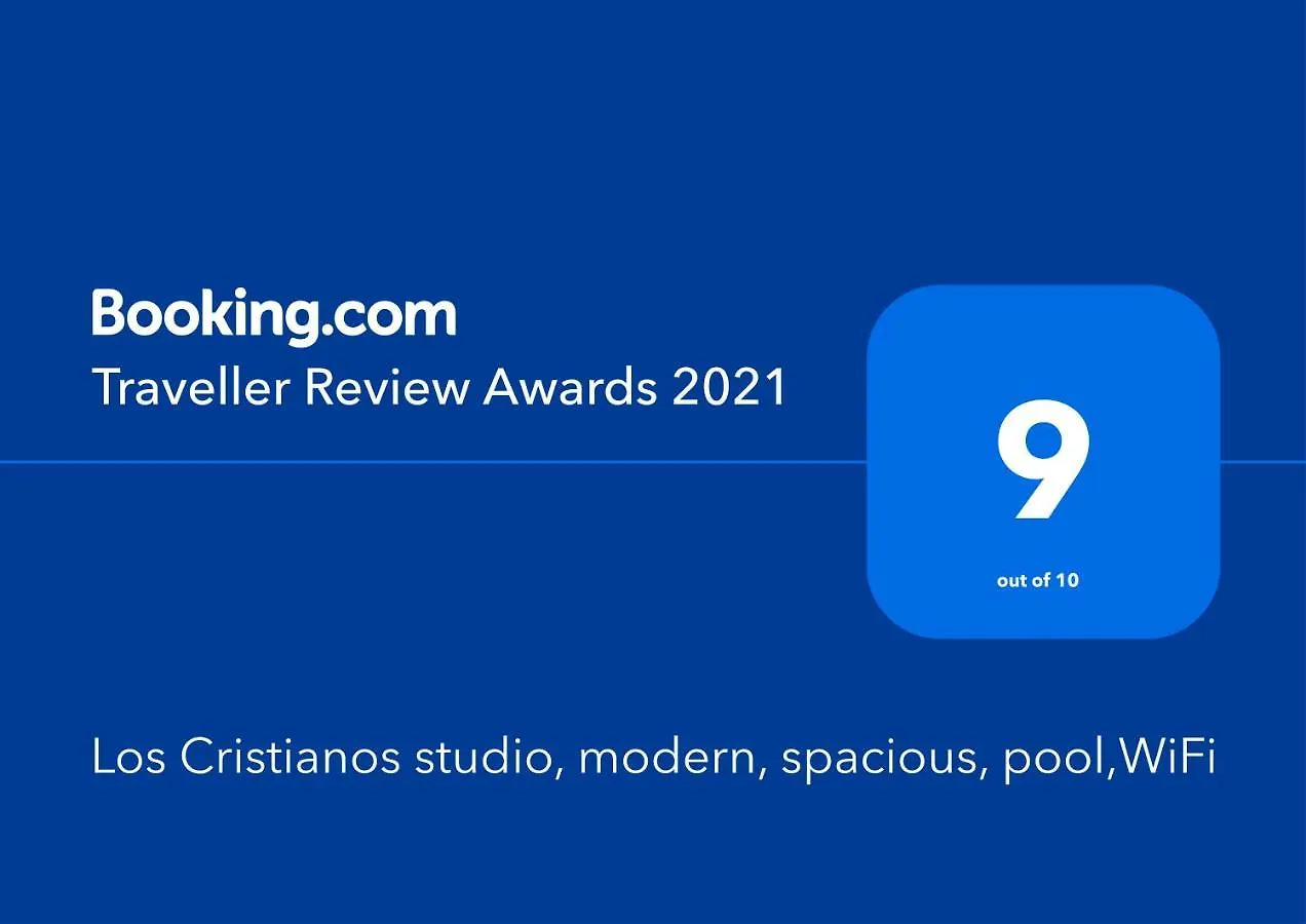 Los Cristianos Studio, Modern, Spacious, Pool,Wifi Arona  Spain